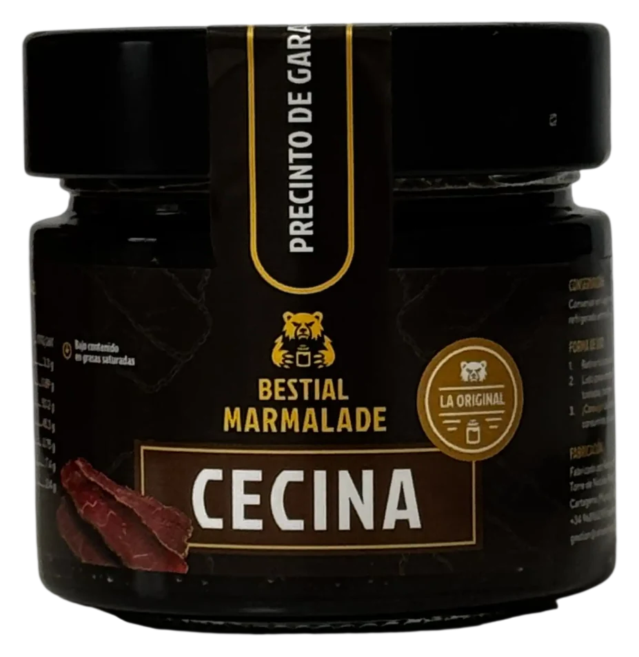 Bote de Bestial Marmalade sabor Cecina