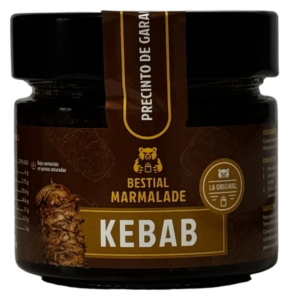 Bote de Bestial Marmalade sabor Kebab