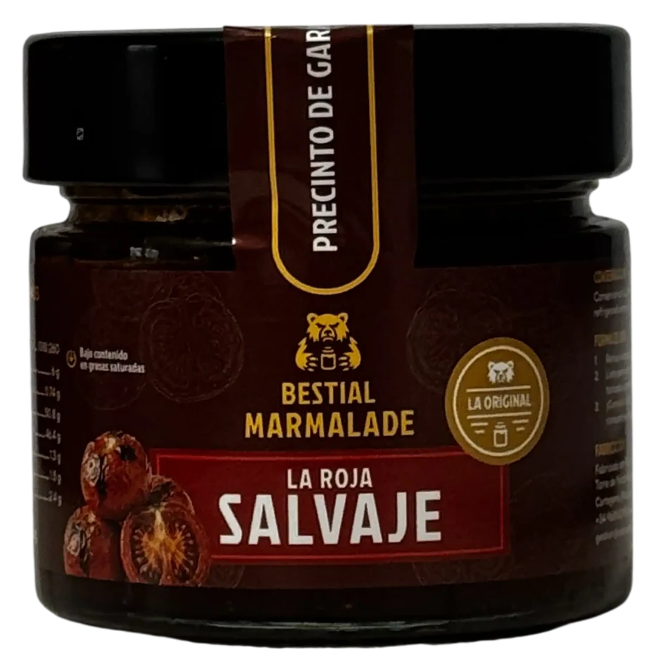 Bote de Bestial Marmalade La Roja Salvaje